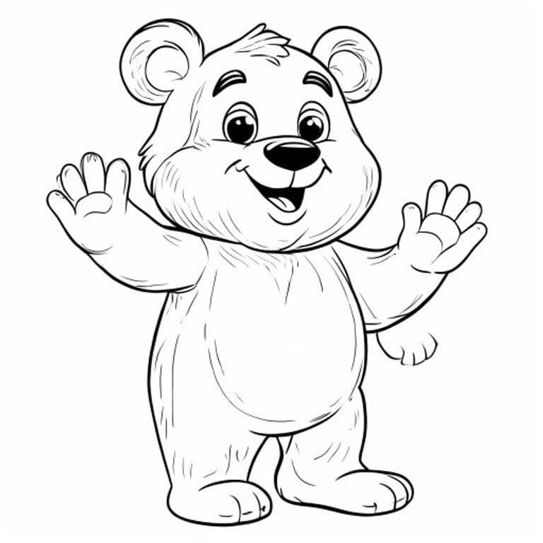 Bear Coloring Pages