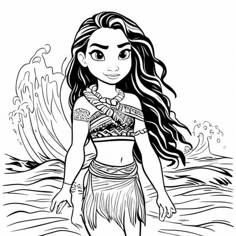 Disney Princess Coloring Pages