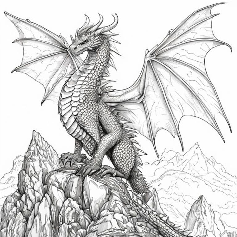 Dragon Coloring Pages