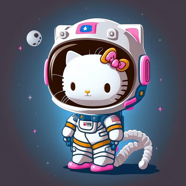 Hello Kitty Coloring Pages