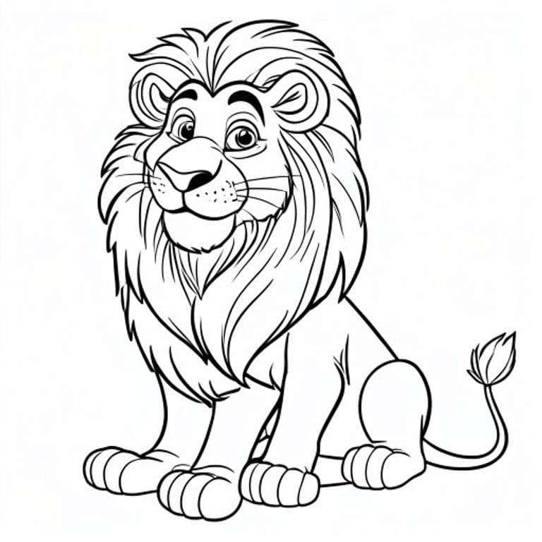 Lion Coloring Pages
