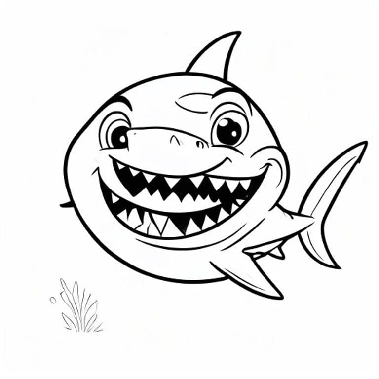 Shark Coloring Pages