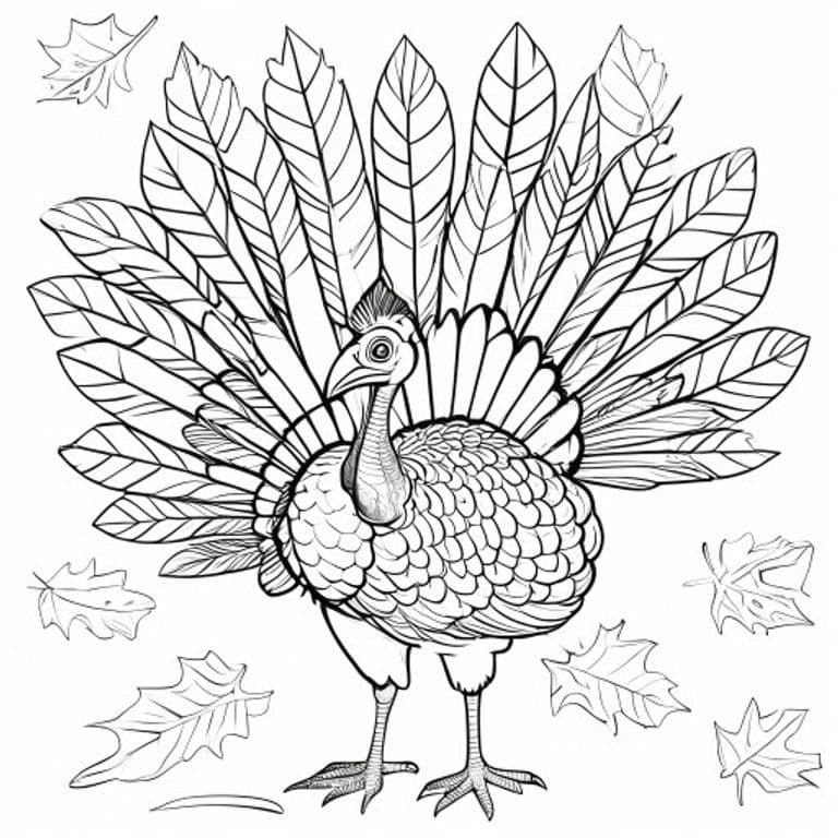 Thanksgiving Coloring Pages
