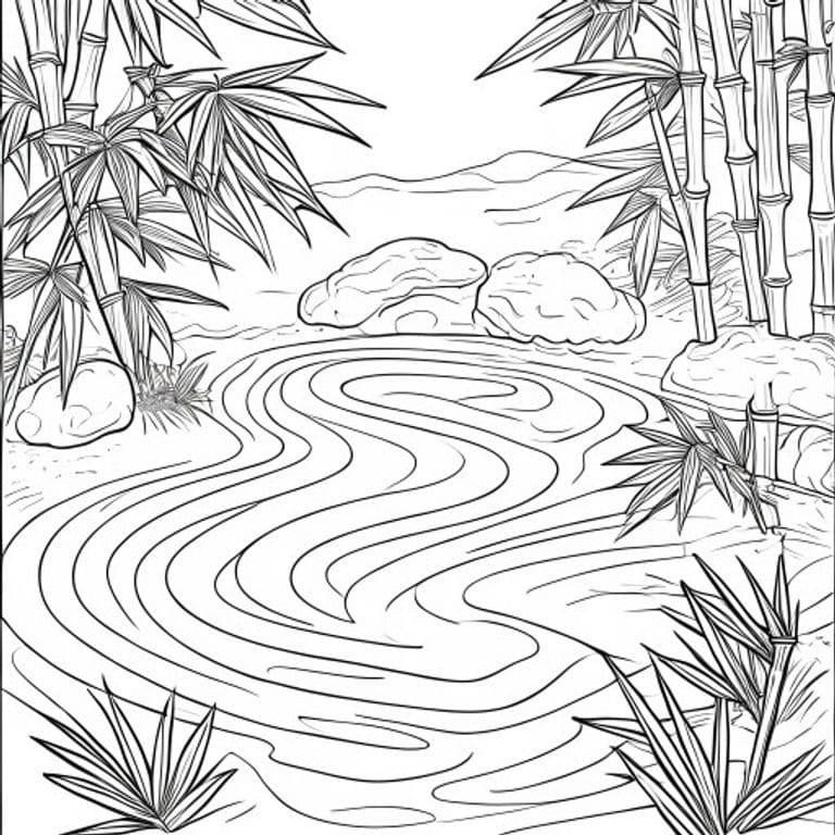 Zen Coloring Pages