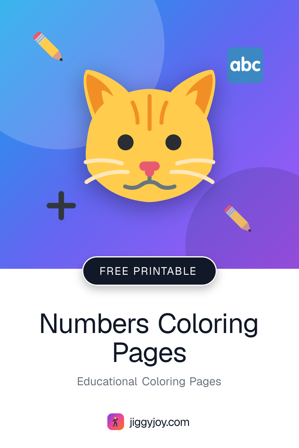 Numbers Coloring Pages — Free Printable | JiggyJoy