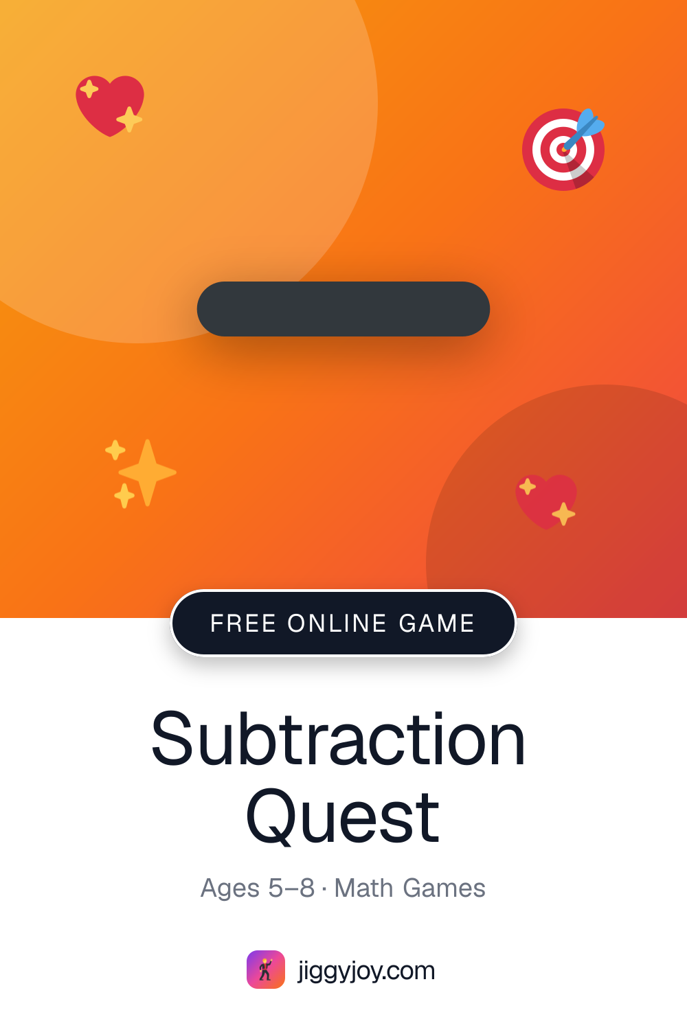 Subtraction Quest — Free Online Game for Kids | JiggyJoy