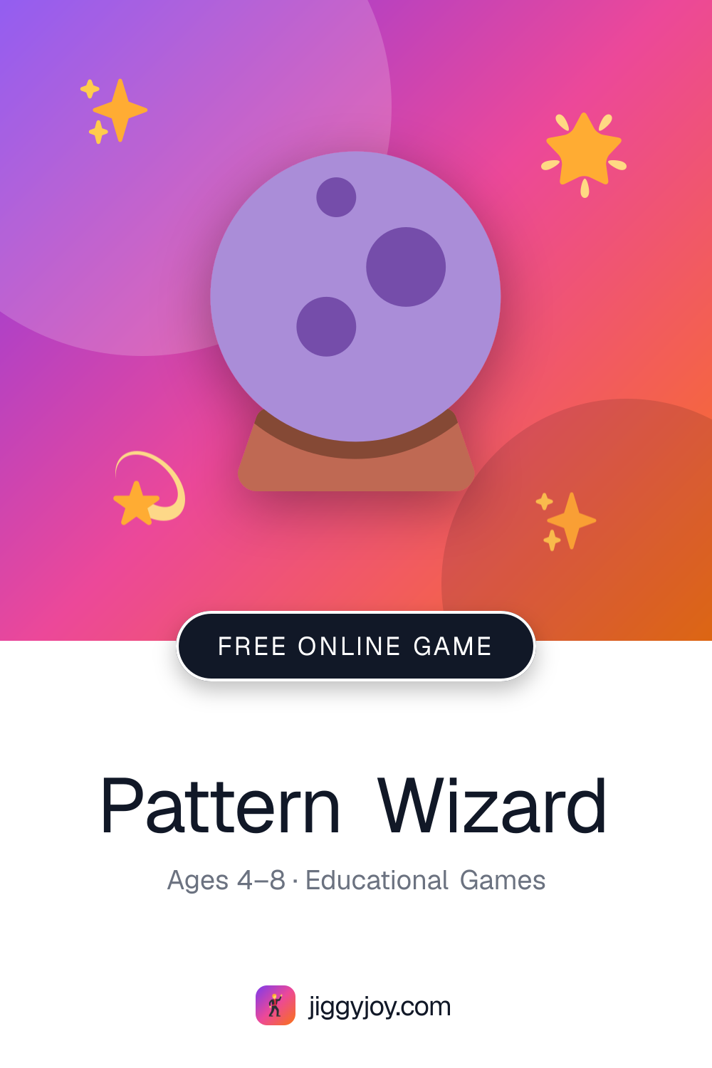 Pattern Wizard — Free Online Game for Kids | JiggyJoy