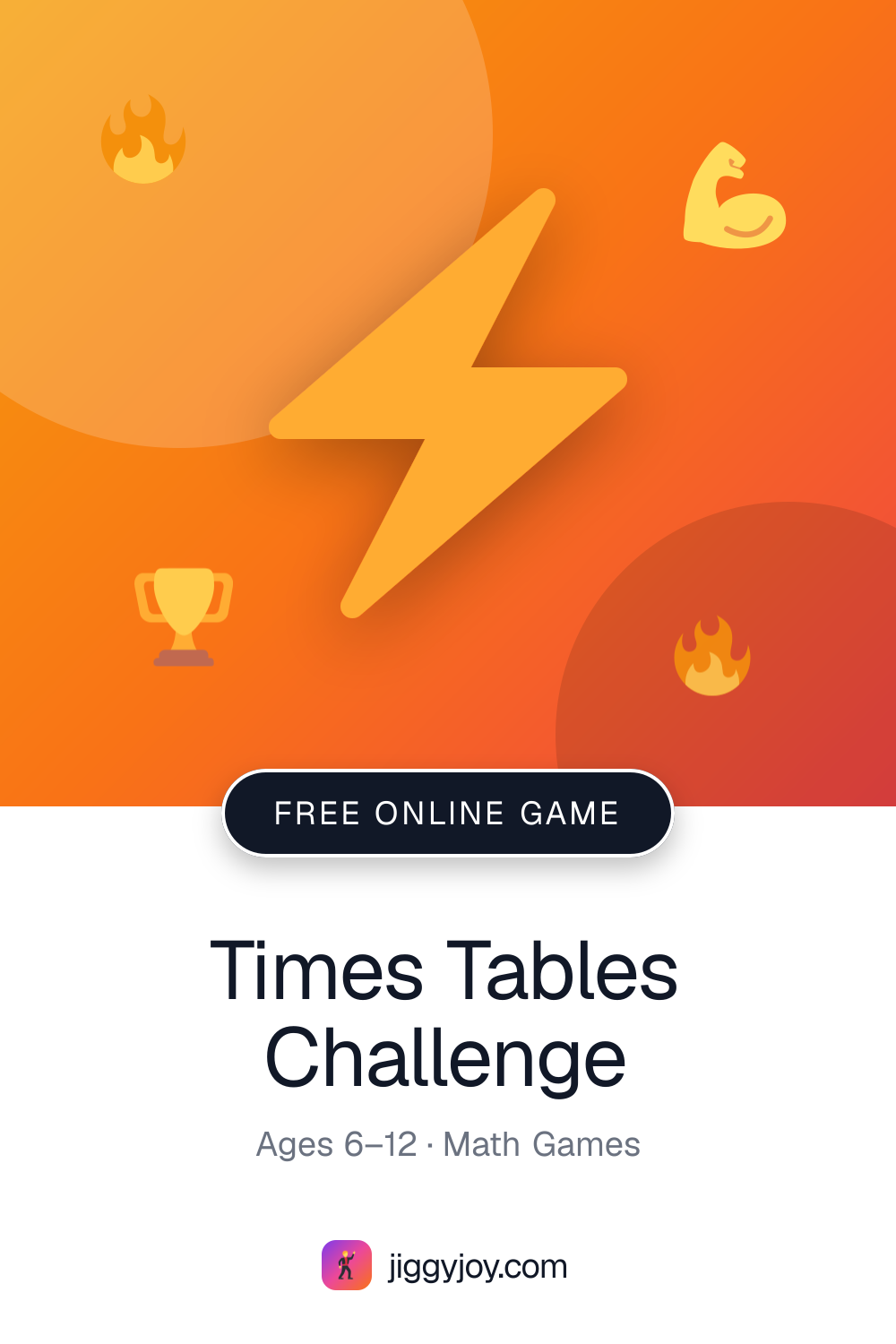 Times Tables Challenge — Free Online Game for Kids | JiggyJoy